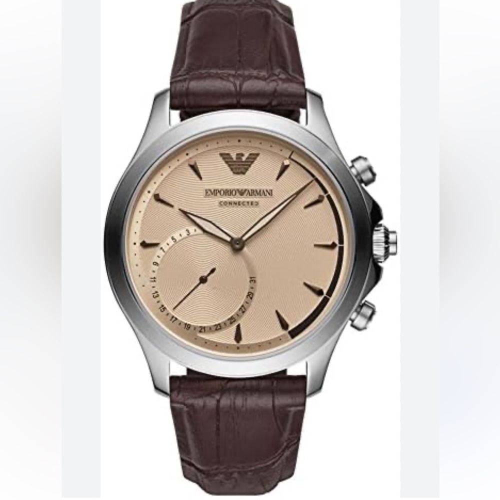 Emporio Armani 44mm Connected Hybrid
Smartwatch - 20th Anniversary Edition
